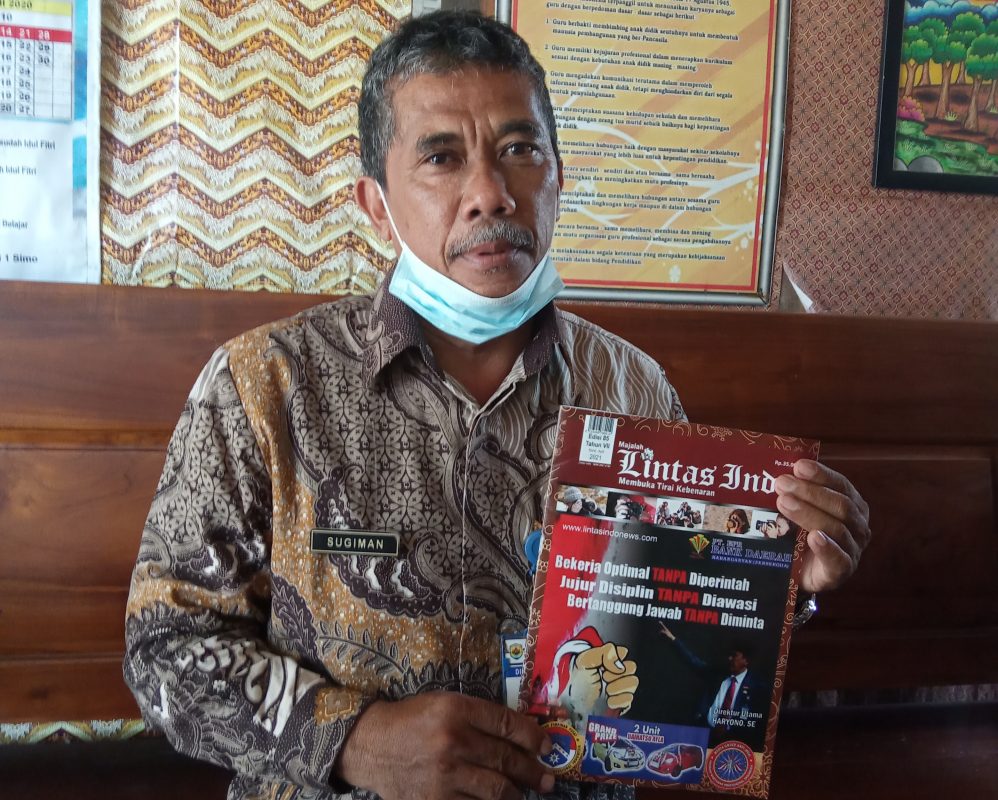 SDN 1 Simo Kradenan di Pandemi Covid -19 Ini, Terapkan Belajar Guru Keliling