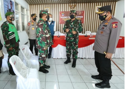 Kapolri dan Panglima Mapping Kebutuhan Masyarakat Bandung, Dampak PPKM Darurat