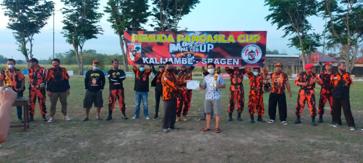 Turnamen Sepak Bola PAC PP Kalijambe CUP 1 di Sponsori PT. BBM, Putra Jangkung dan Bayu Asongan