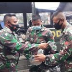 Satgas TMMD ke-112 Terima Kaporlap Dukungan Mabes TNI