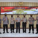 Kapolres Blora Pimpin Upacara Korp Raport Kenaikan Pangkat Pengabdian