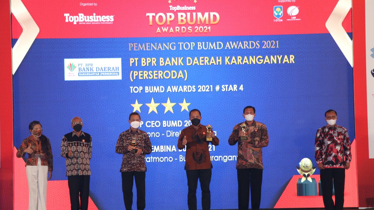 Sekilas Perjalanan Panjang Peraih Penghargaan Dalam Kategori TOP CEO BUMD Tahun 2020/2021Haryono, S.E., M.M