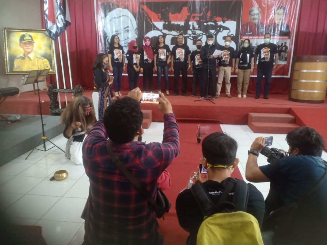 Korwil seGARIS Solo Raya Deklarasi Dukungan Ganjar Pranowo Maju RI Satu