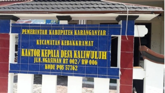 Desa Kaliwuluh Kebakramat Mengucapkan Hari Pers Nasional