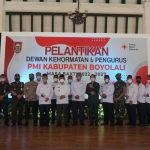 Pengurus PMI Boyolali di Lantik, Makin Sinergis Dengan Ketua Pengurus H.Sunarno, SE