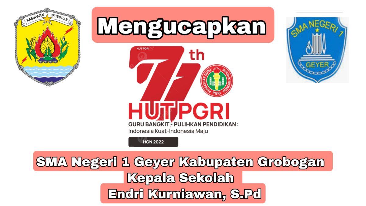 IKLAN HUT PGRI KE 77