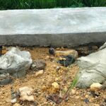 Pekerjaan Talud Ruas Jalan Dimoro – Katong Sudah Retak dan Urug Tanah Terlihat Asal Jadi, Diduga Menyimpang