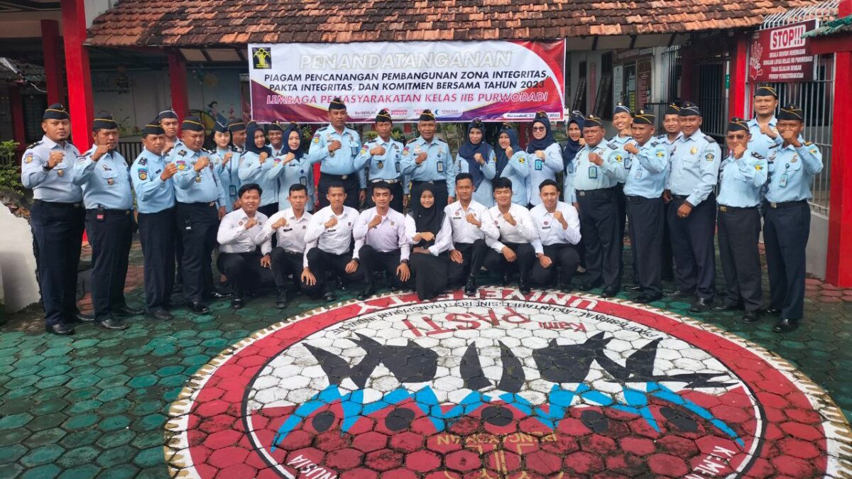 Pembangunan Zona Integritas Menuju WBK – WBBM  Lapas Kelas IIB Purwodadi