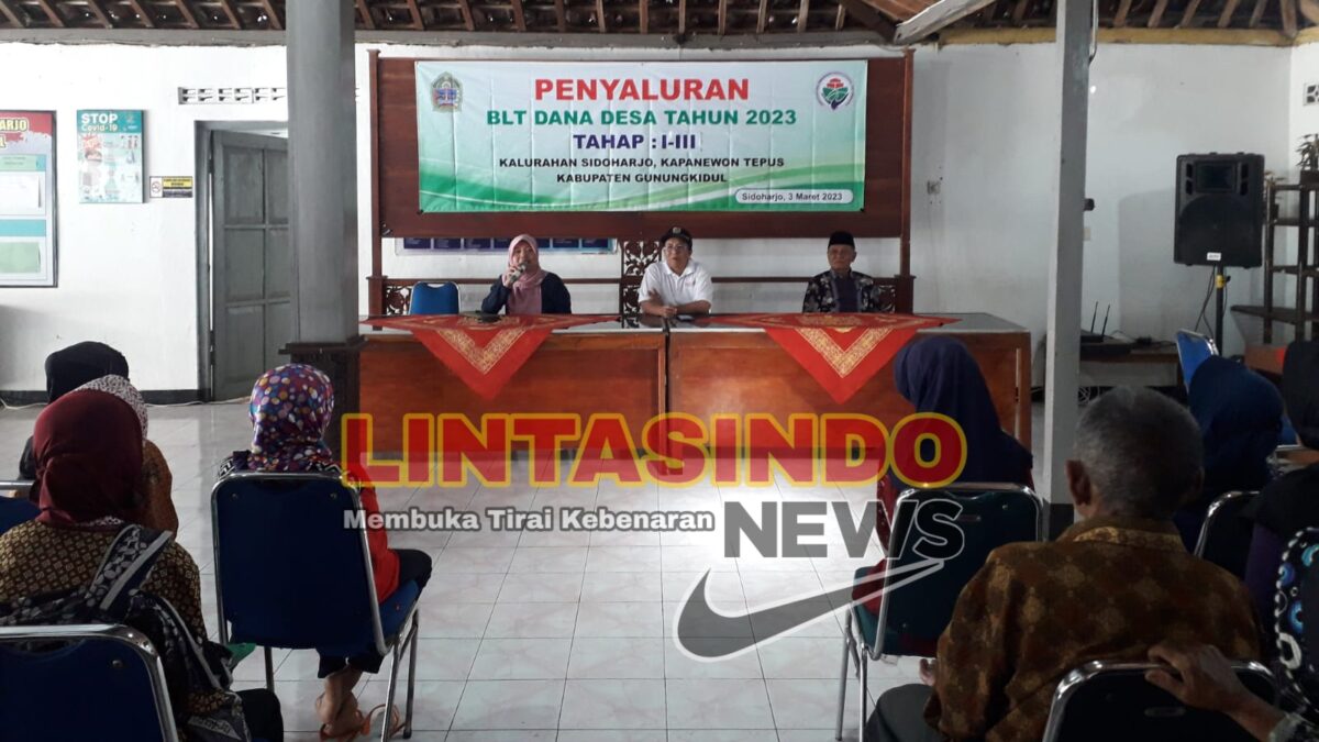 Penyaluran BLT Masih Berlanjut Di kalurahan Sidoharjo Dan Giripanggung