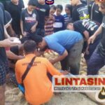 Terseret Ombak Pantai Ngandong Wisatawaan Asal Semarang pingsan