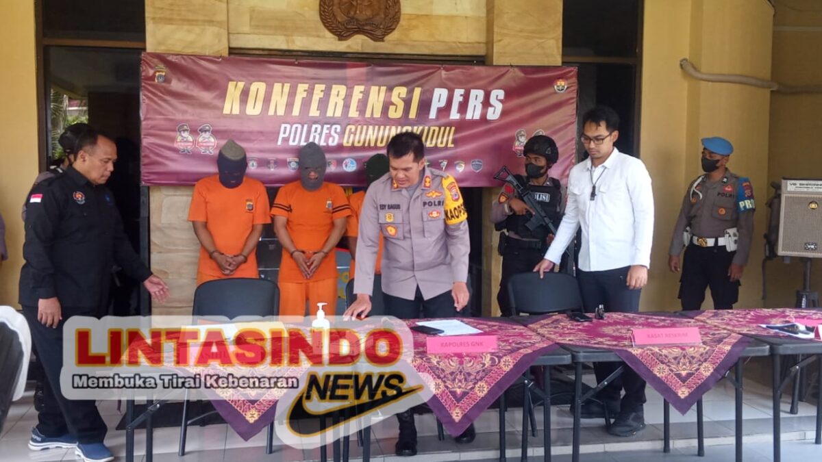 Dua Sepesialis Curanmor Berhasil diringkus Resmob Polres Gunungkidul