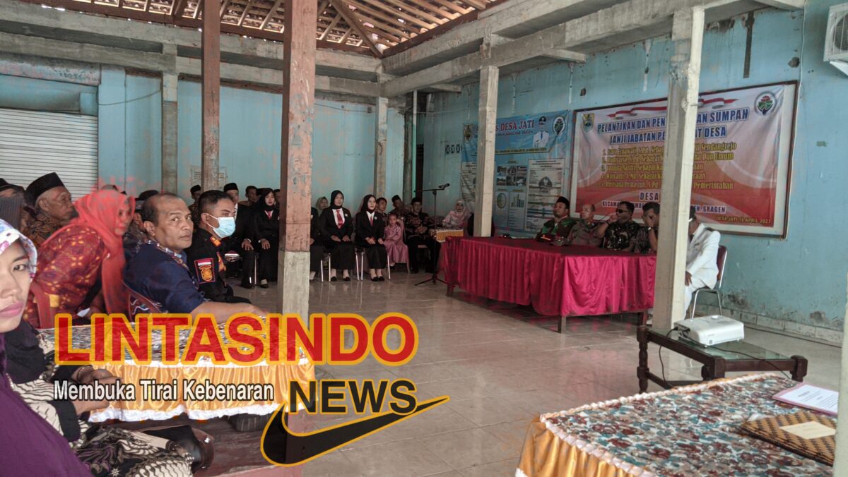 Pelantikan Perangkat Desa Jati Tetap Berjalan, Tepis Isu Pengkondisian