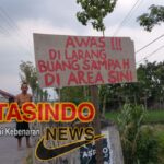 Gak Punya Hati!! Warga Sekitar Buang Sampah Sembarangan, Sebabkan Saluran Irigasi Geneng Kecamatan Toroh Tercemar