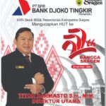 Momen HUT Kabupaten Sragen Ke – 277 Tahun, PT BPR Djoko Tingkir Mengucapkan Selamat Hari Jadi