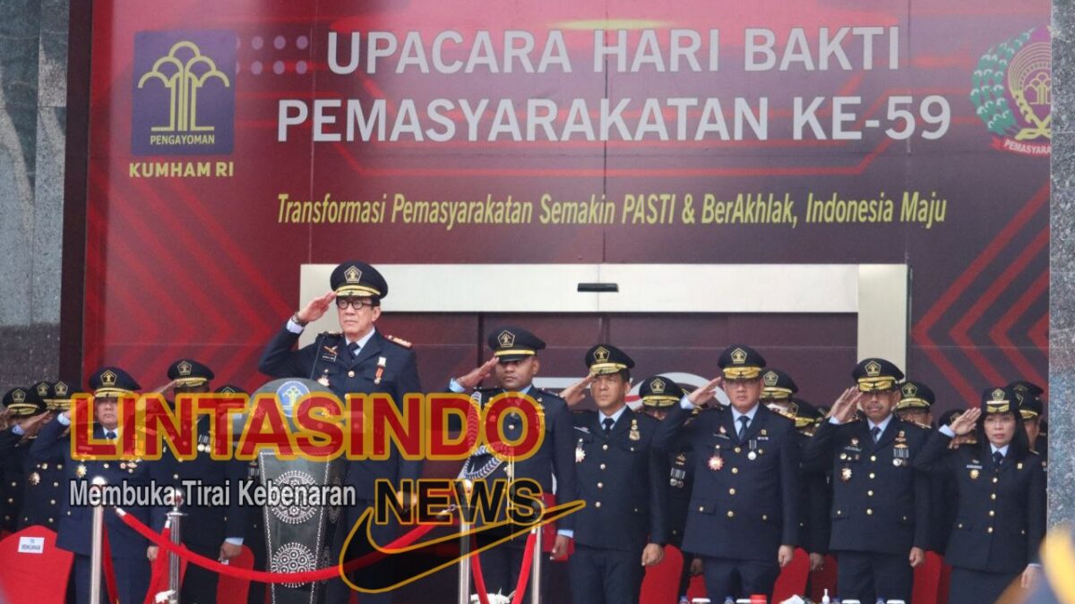 Kemenkumham RI Gelar Upacara Peringatan HBP Ke-59, Kanwil Jawa Tengah Ikuti Secara Virtual