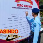 Lapas Kelas IIB Purwodadi  Gelar Apel Deklarasi Zero Halinar, Begini Pesan PLt Kalapas!!