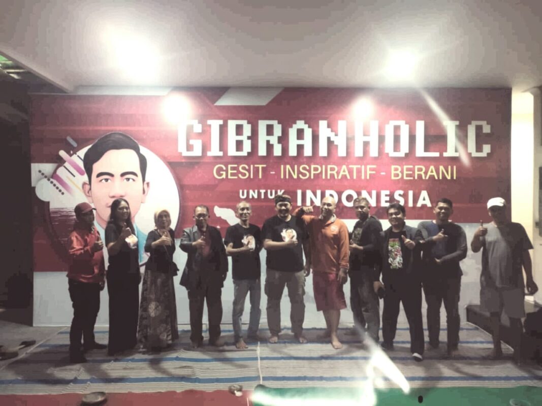 Komunitas Ojol dan Para Penggiat Sosial Bangun Chemistry Dengan Gibranholic