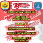 Iklan Hari Kemerdekaan RI Ke 78, SMA Negeri 1 Geyer