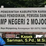 Jika Ingin Putra-Putri Anda Sekolah Tingkat SMP, di SMP Negeri 2 Mojogedang Tempatnya, Berikut Ulasan Profil Sekolah SMP Negeri 2 Mojogedang