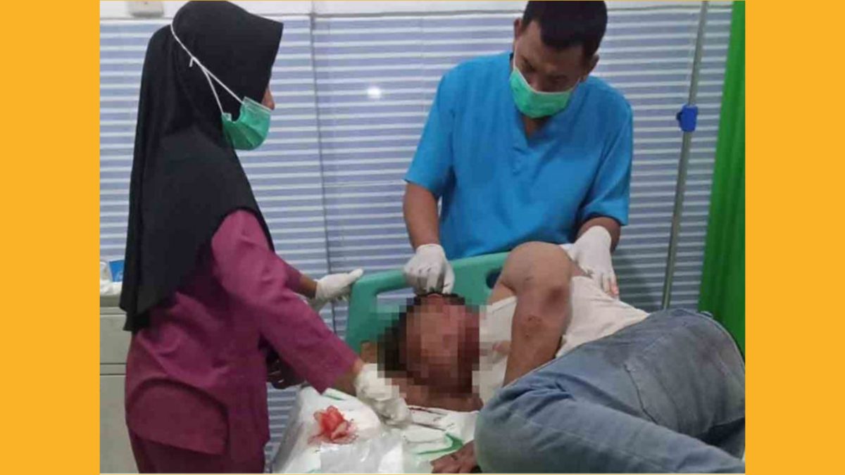 Sutrisno Korban Dugaan Penganiayaan TR Oknum Caleg Partai Besar di Grobogan, Belum Mendapat Keadilan