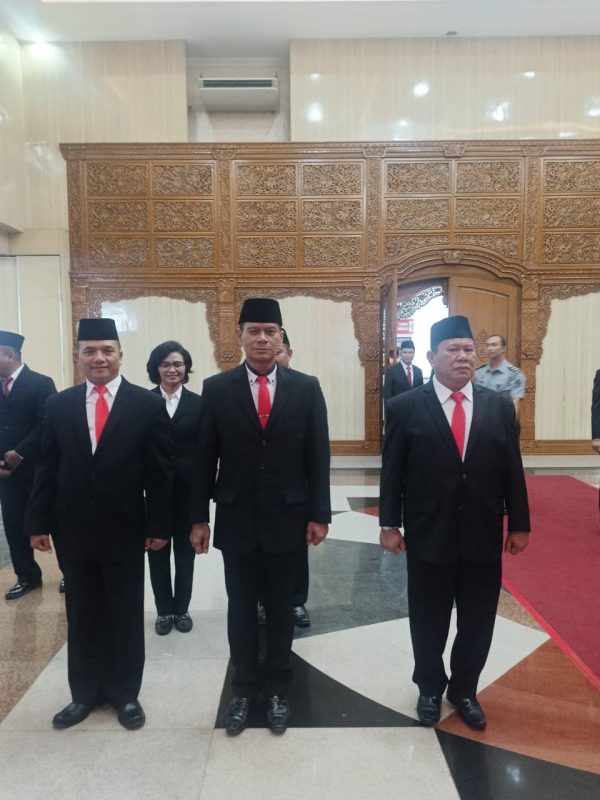 Pelantikan dan Pengambilan Sumpah Jabatan, Kakanwil Kemenkumham Jawa Tengah Sampaikan Pesan