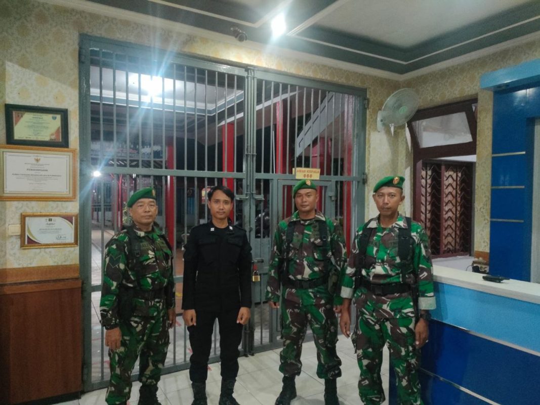 Bangun Sinergitas Antar Instansi, Kodim 0717 Grobogan Sambangi Lapas Kelas IIB Purwodadi