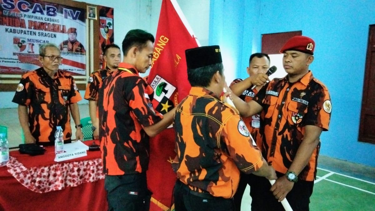 Muscab IV, Sigit Waskito Mungkasi Terpilih Sebagai Ketua Majelis Pimpinan Cabang Pemuda Pancasila Kabupaten Sragen