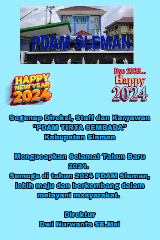 PDAM kabupaten Sleman 2024