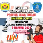Hari Pers Nasional 2024 “SMA Negeri 1 Geyer Kabupaten Grobogan Provinsi Jawa Tengah