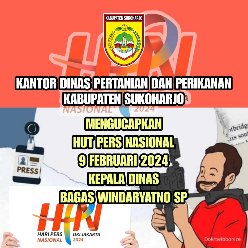 Hari Pers Nasional 2024 “Dinas Pertanian dan Perikanan”