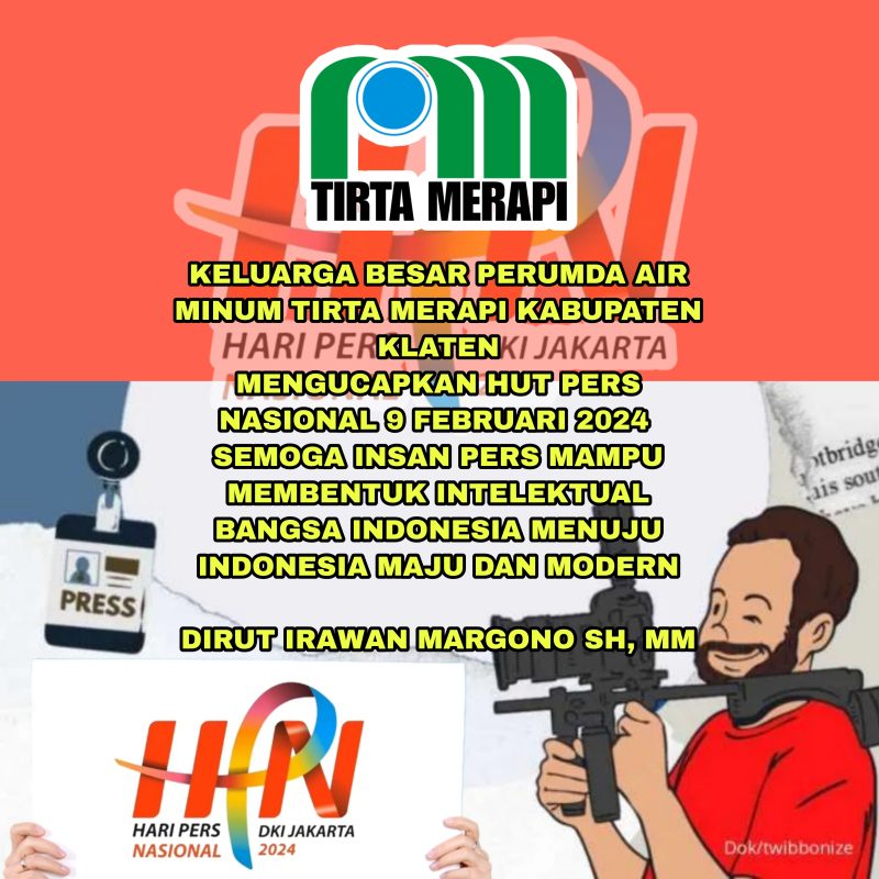 Hari Pers Nasional 2024 “PDAM Kabupaten Klaten”