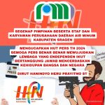 Hari Pers Nasional 2024 “PDAM Kabupaten Sragen”