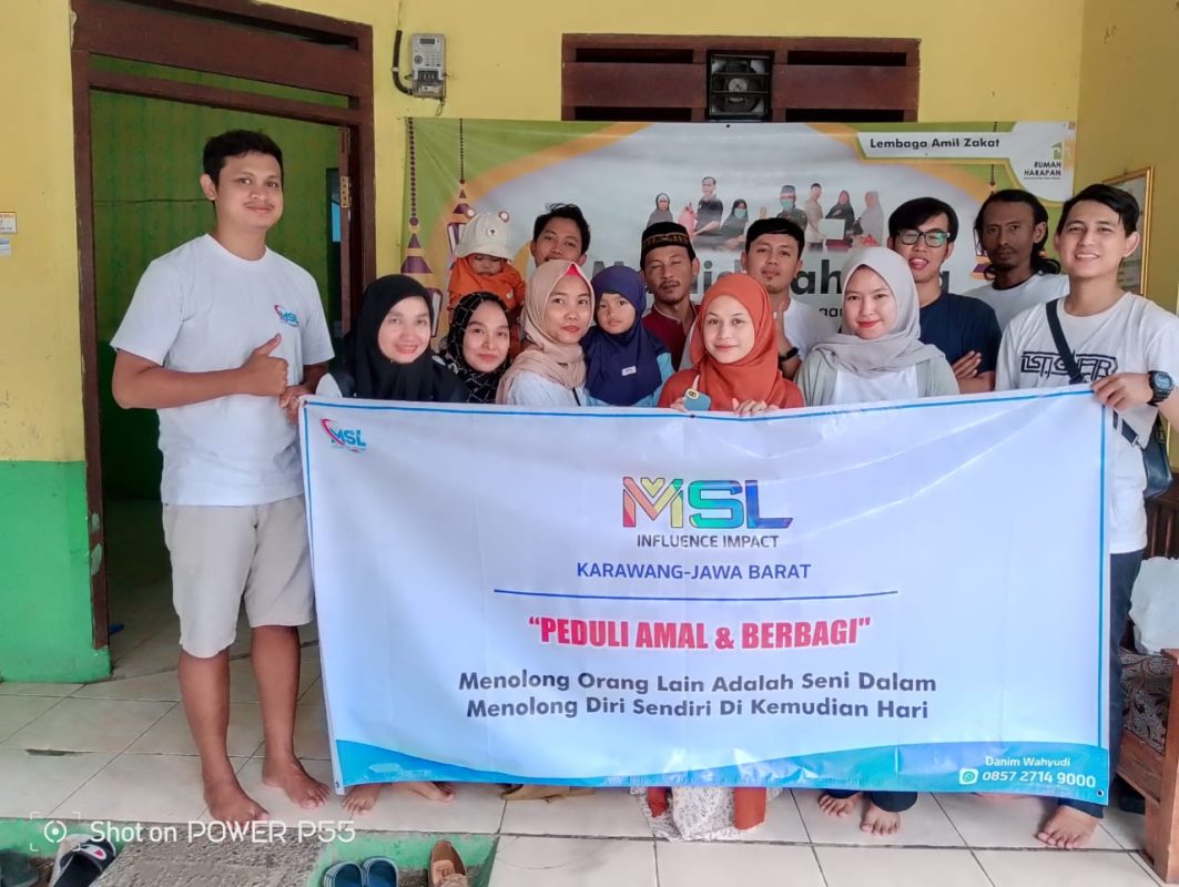 MSL di Karawang Memberi Bantuan Untuk Yayasan Rumah Harapan Yatim Piatu & Duafa