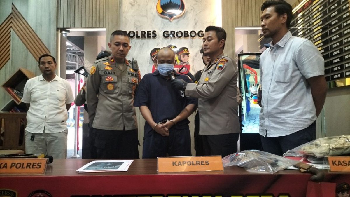 Pelaku Penganiayaan Sempat Kabur ke Karanganyar, Pemuda Asal Desa Suru Geyer Akhirnya di Tangkap Satreskrim Polres Grobogan