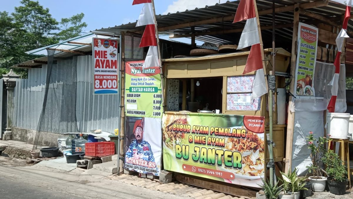 Dari Aktivis Merambah Ke Dunia Kuliner, Janter RS Optimis Mie Ayam dan Bubur Ayam Miliknya Akan Berkembang
