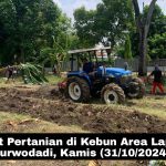 Guna Dukung Program Ketahanan Pangan Nasional, Lapas Purwodadi Siapkan Lahan Baru untuk Pertanian dan Peternakan