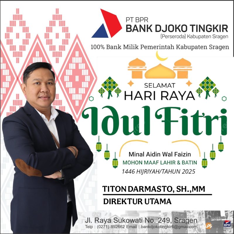 Sekilas BPR Djoko Tingkir Kabupaten Sragen 