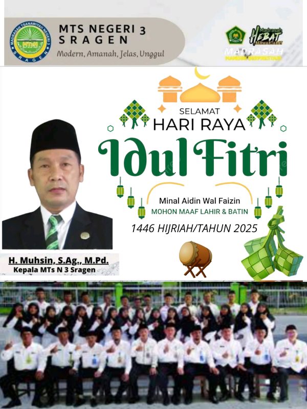 Sekilas MTSN 3 Sragen, Pusat Pendidikan Terkemuka Wilayah Sragen Barat