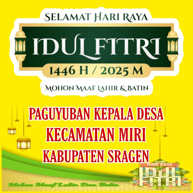 Sekilas Desa~Desa di Kecamatan Miri, Wilayah Sragen Paling Ujung Barat
