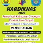 SMP Negeri 1 Kedungjati Kabupaten Grobogan “Hardiknas 2025”