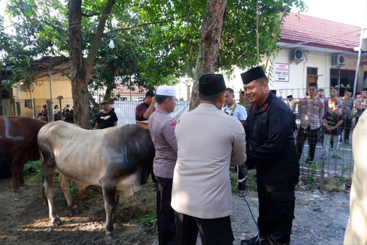 Lapas Kelas IIB Purwodadi Gelar Sholat Idul Adha dan Potong Hewan Qur’ban
