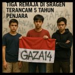 Coret Bendera Merah Putih, Tiga Remaja di Sragen Terancam 5 Tahun Penjara