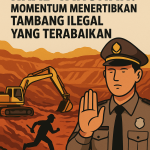 RKAB Tahunan: Momentum Menertibkan Tambang Ilegal yang Terabaikan