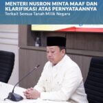 Menteri ATR/BPN Nusron Wahid Minta Maaf dan Klarifikasi Soal Isu Kepemilikan Tanah oleh Negara
