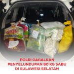 Bareskrim Polri Bongkar 80 Kilogram Sabu di Sulawesi Selatan, Dua Tersangka Dibekuk