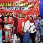 Tirakatan Warga Perum Persada Asri Gupitsari Meriah, Diramaikan Ratusan Warga dan Doa Bersama