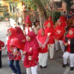 Jalan Sehat Meriahkan HUT ke-80 RI di Minapadi, Semua Anak Dapat Hadiah