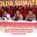 Polisi Bongkar 429 Kasus Narkoba di Sumut, 534 Tersangka Ditangkap, Nilai Barang Bukti Capai Rp298 Miliar