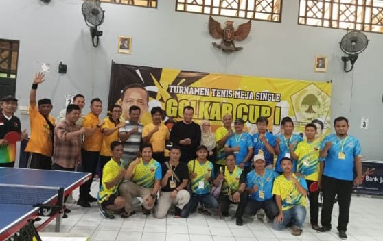Meriah, Turnamen Tenis Meja Golkar Cup I Sragen 2025 Resmi Digelar, Ratusan Peserta Ikut Bertanding