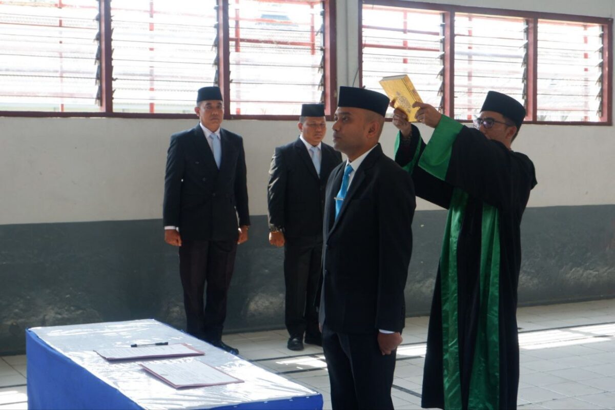 Herdi Resmi Menjabat KPLP Lapas Purwodadi
